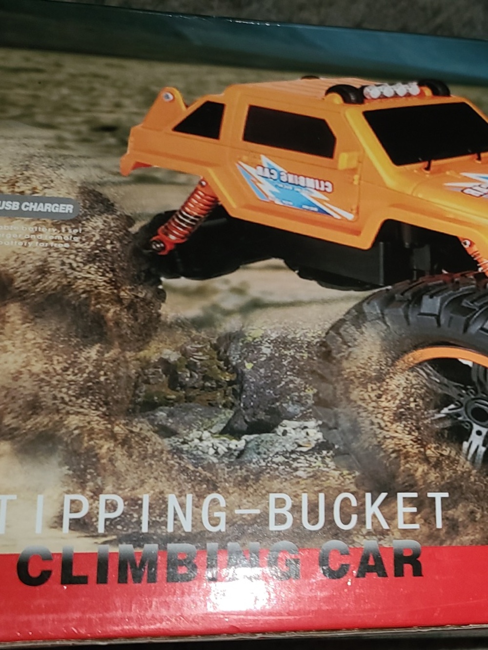 RC Tipping Bucket Climbing Car Kids Toy Remote Control Truck NEW!!!